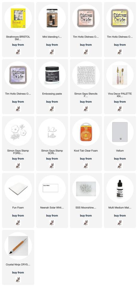 Distress Oxide Inks + Stencils (TWO ways)