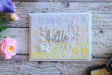 Distress Oxide Inks + Stencils (TWO ways)