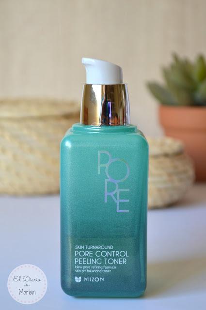 Review Pore Control Peeling Toner y  Pore Refine Silky Essence [Mizon]