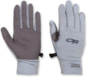 Senderismo y trekking: Caminando bajo la lluvia Guantes de trekking.