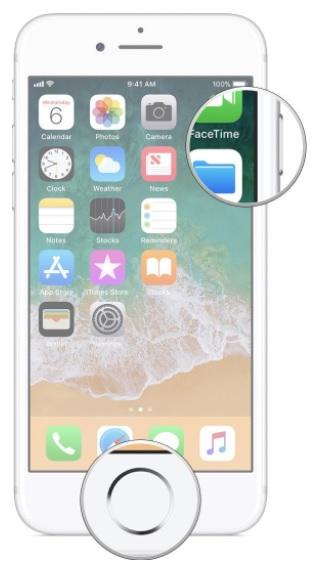 Como hacer Captura de Pantalla Iphone 7 y 8 hacer-captura-de-pantalla-iphone-7-8