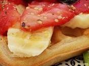 Gofres veganos azúcar bajos grasa