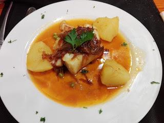Bacalao a la gallega Bacalao a la gallega