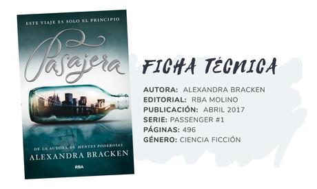 Reseña: PASAJERA - Alexandra Bracken