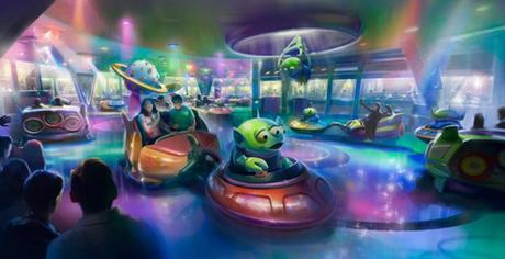 Toy Story Land Alien Swirling Saucers