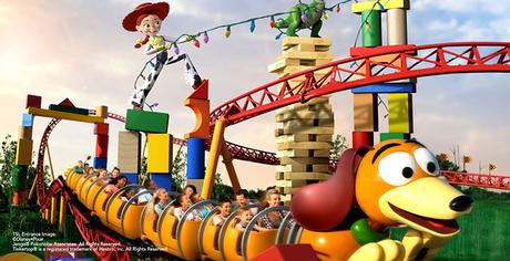 Toy Story Land Slinky Dog Dash