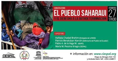 Ciclo de Cine Saharaui en Ecuador por 42° aniversario de la proclamación de la RASD