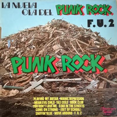 FU2 -La nueva ola del Punk rock Lp 1978 FU2 -La nueva ola del Punk rock Lp 1978