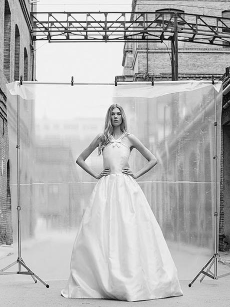 Los grandes volúmenes y el tul son los protagonistas de la colección Novias Haute Couture Tot-Hom 2018