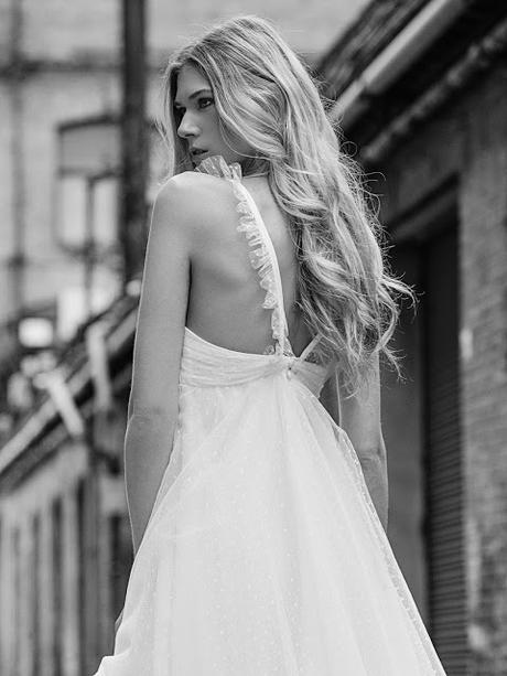 Los grandes volúmenes y el tul son los protagonistas de la colección Novias Haute Couture Tot-Hom 2018