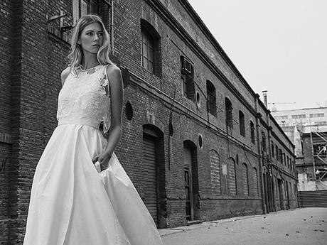 Los grandes volúmenes y el tul son los protagonistas de la colección Novias Haute Couture Tot-Hom 2018