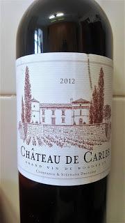 Empezamos con Burdeos 2012: Château de Carles