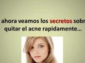 Como Quitar Acne Rapidamente