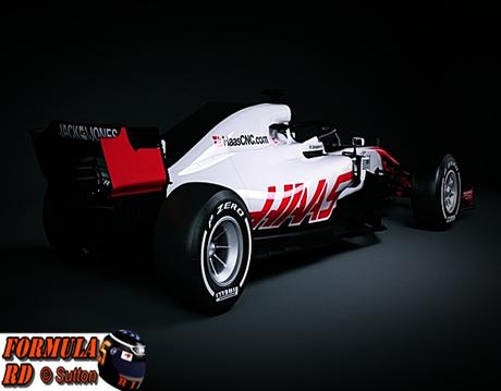 El equipo Haas presenta el VF-18, su contendiente para la temporada 2018 de F1