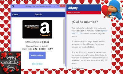 El San Valentin 2018 lo pague con Bitcoin