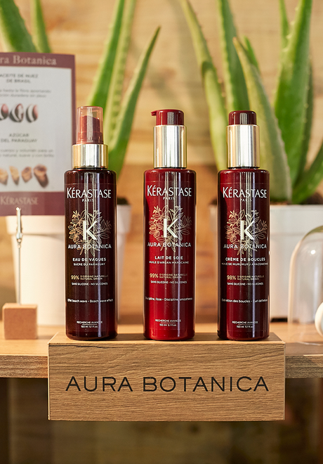 De pelo a ¡pelazo! con la nueva línea de styling Aura Botanica de Kérastase