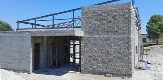Avanza a buen ritmo la ampliación de la Escuela Nº 10 de Piedra del Águila