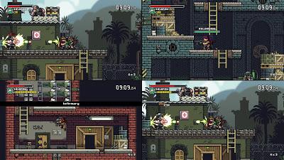 Impresiones con 'Mercenary Kings'; acción 2D pixelada que rompe con el arcade tradicional
