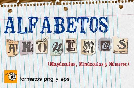Alfabetos Anónimos en Formato Vectorial EPS y PNG by Saltaalavista Blog