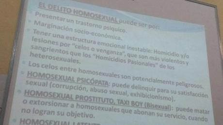Profesora homofóbica en la Universidad de Buenos Aires. Profesora homofóbica en la Universidad de Buenos Aires.