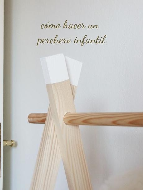 cómo hacer un perchero infantil de madera diy cómo hacer un perchero infantil de madera diy
