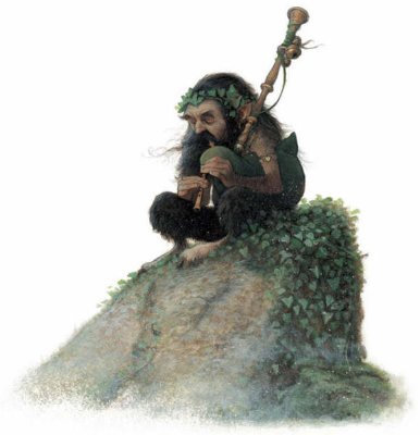 Hoy soplan duendes cuentos irlandeses en mi página: “El gaitero y el Puca” y “Coomara, el Merrow”. Textos íntegros.