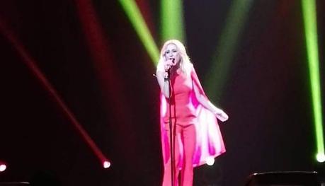 Marta Sánchez triunfa con su propia versión del Himno de España Himno de España de Marta Sánchez