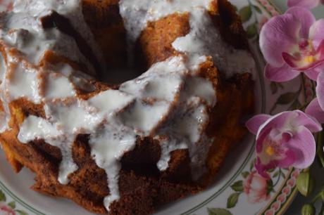 Bundt Cake de Calabaza Marmolado