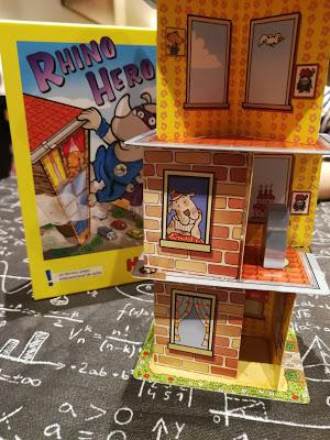 Juego de mesa Rhino Hero de haba