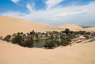 Sobre el Oasis de la Huacachina. Ica Perú