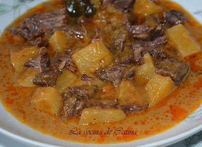 Rabo de buey con patatas