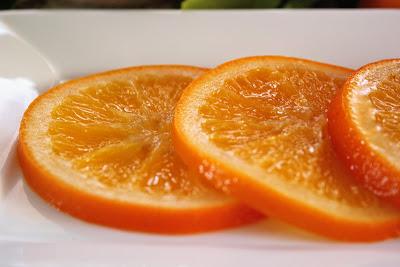 RECETA - NARANJAS CONFITADAS