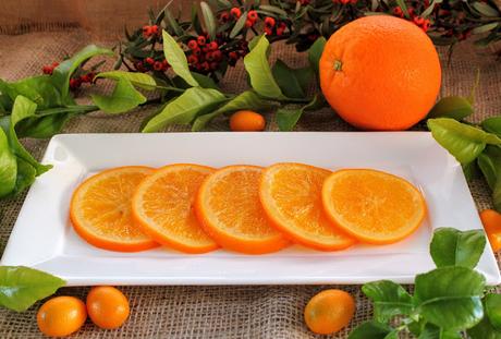 RECETA - NARANJAS CONFITADAS
