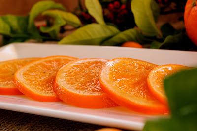 RECETA - NARANJAS CONFITADAS