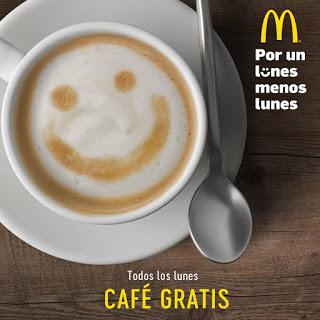 CAFÉ GRATIS MC DONALD´S