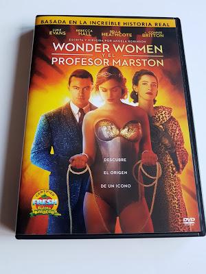 Analisis Edición DVD Wonder Women y el profesor Marston