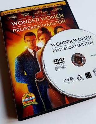 Analisis Edición DVD Wonder Women y el profesor Marston