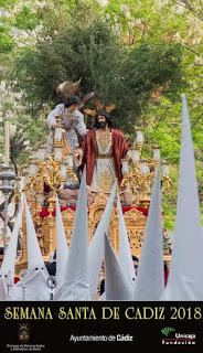El cartel de la semana santa de Cádiz