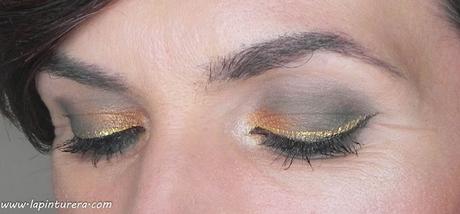 Maquillaje On the rocks (W7): Calabaza y Oliva 08 zoom ojos 05