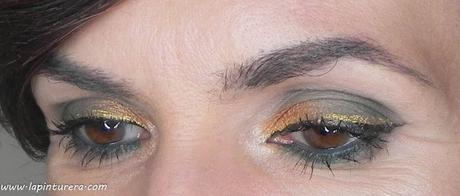 Maquillaje On the rocks (W7): Calabaza y Oliva 07 zoom ojos 04