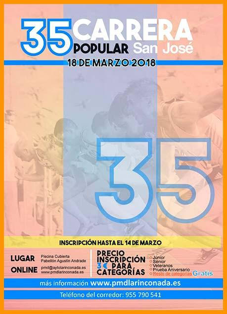 XXXV Carrera popular San Jose de la Rinconada 2018