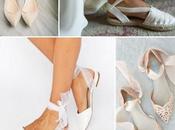 Novias zapatos planos