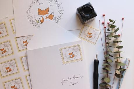 Sello postal Fox  para descargar