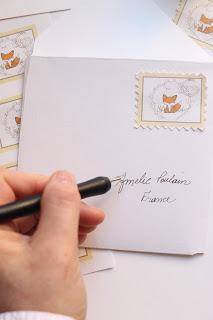Sello postal Fox  para descargar