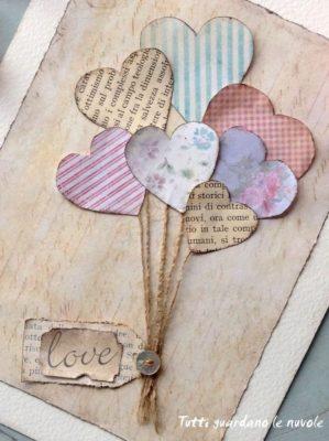 Tarjetas de scrapbook