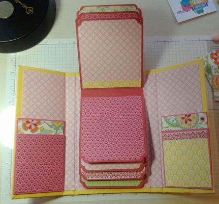 Tarjetas de scrapbook