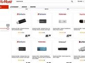 Memorias externas menos ¿por encuentro tiendas?