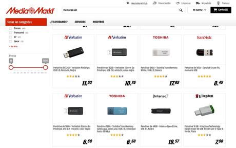 Memorias externas USB de menos de 16 GB: ¿por qué no las encuentro en las tiendas?