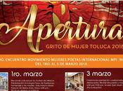 2do. Encuentro Mujeres Poetas Internacional Inc-Toluca México (marzo 2018)