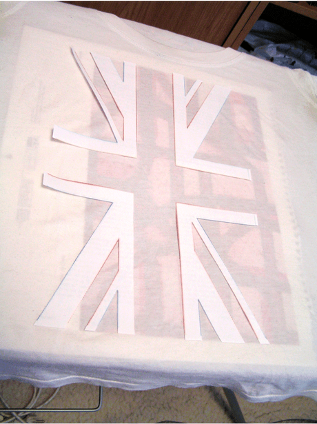 Camiseta hecha con ceras